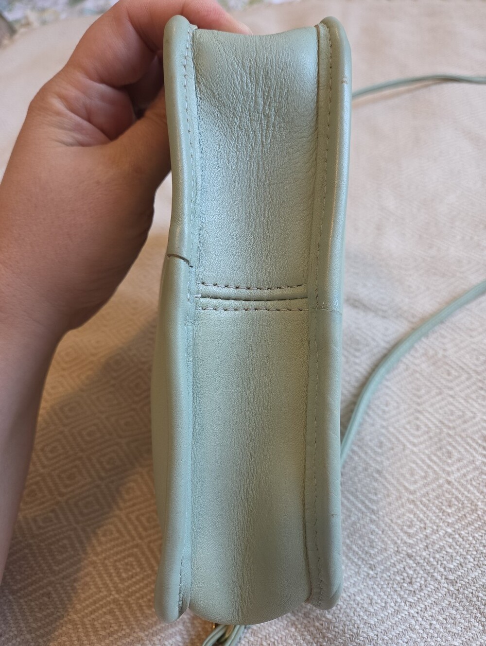 Vintage Coach Carnival Bag, Aqua - Picture 12 of 16